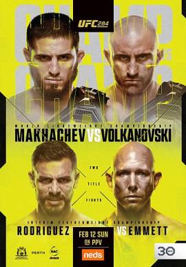 UFC 284: Makhachev vs. Volkanovski